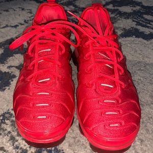 Nike Air VaporMax Plus Men's Shoes - SIZE 9 - RED